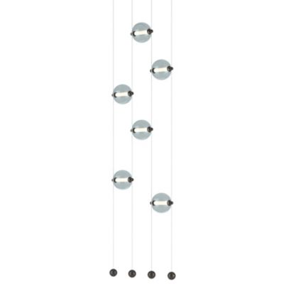 Abacus Floor to Ceiling LED Linear Suspension