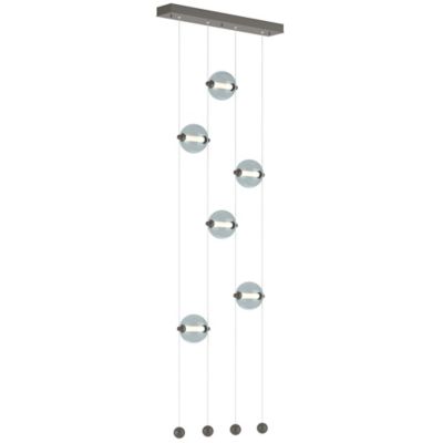 Abacus Floor to Ceiling LED Linear Suspension