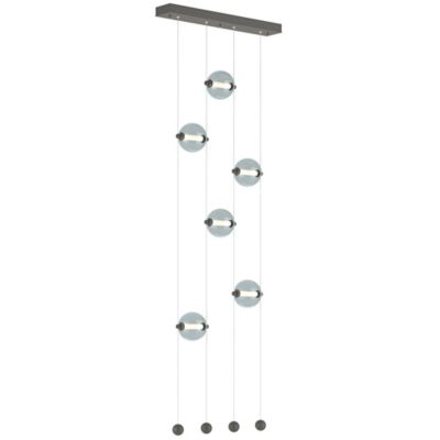 Abacus Floor to Ceiling LED Linear Suspension