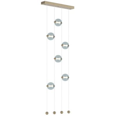 Abacus Floor to Ceiling LED Linear Suspension