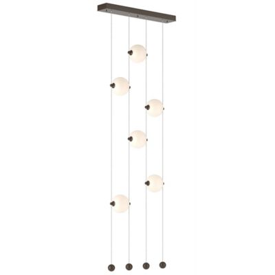 Abacus Floor to Ceiling LED Linear Suspension