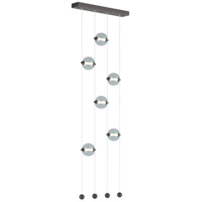 Abacus Floor to Ceiling LED Linear Suspension
