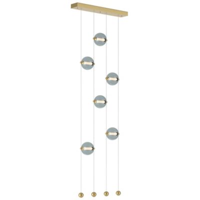 Abacus Floor to Ceiling LED Linear Suspension