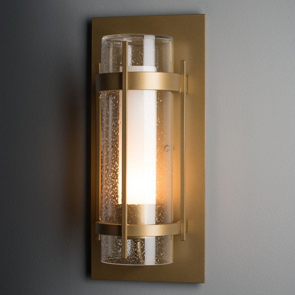 Banded Outdoor Wall Sconce