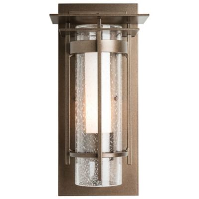 Banded Outdoor Wall Sconce with Top Plate