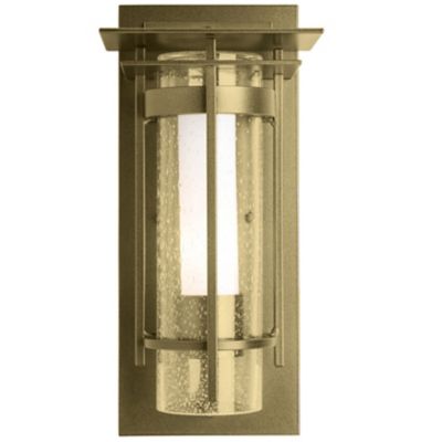 Banded Outdoor Wall Sconce with Top Plate