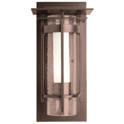 Banded Outdoor Wall Sconce with Top Plate