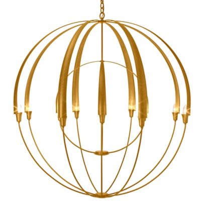 Double Cirque Chandelier (Gold|12 Lights) - OPEN BOX