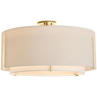 Exos Double Shade Semi-Flushmount