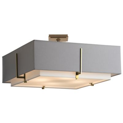 Exos Large Square Semi-Flushmount