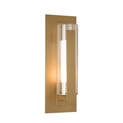 Vertical Bar Fluted Outdoor Wall Sconce