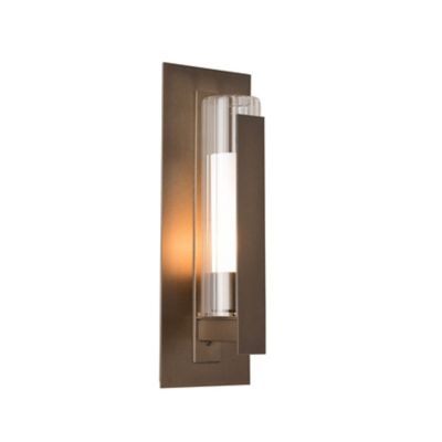 Vertical Bar Fluted Outdoor Wall Sconce