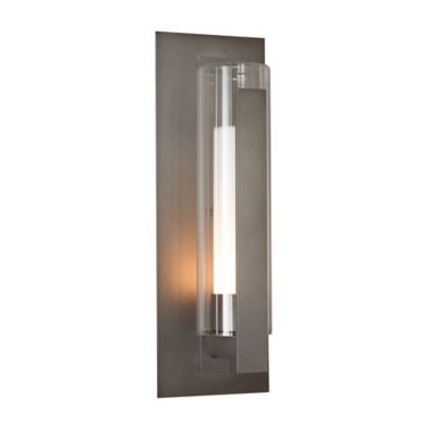 Vertical Bar Fluted Outdoor Wall Sconce