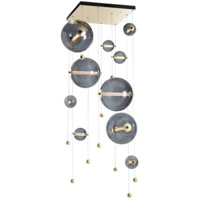 Abacus Square LED Multi-Light Pendant