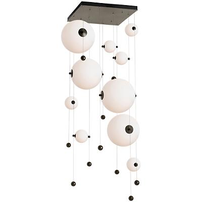 Abacus Square LED Multi-Light Pendant