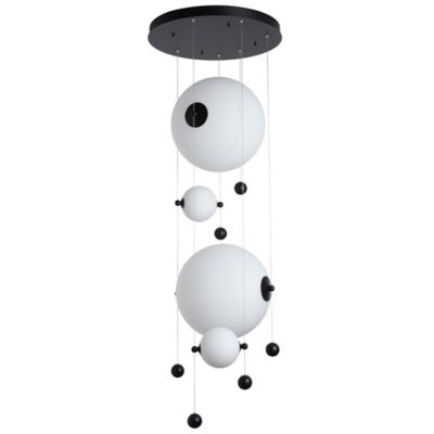 Abacus Round LED Multi-Light Pendant