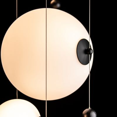 Abacus Round LED Multi-Light Pendant