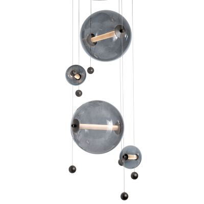 Abacus Round LED Multi-Light Pendant