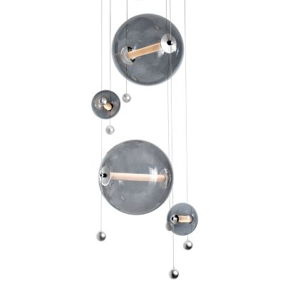 Abacus Round LED Multi-Light Pendant