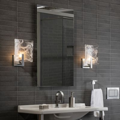 Arc Large 1-Light Bathroom Wall Sconce by Hubbardton Forge at Lumens.com