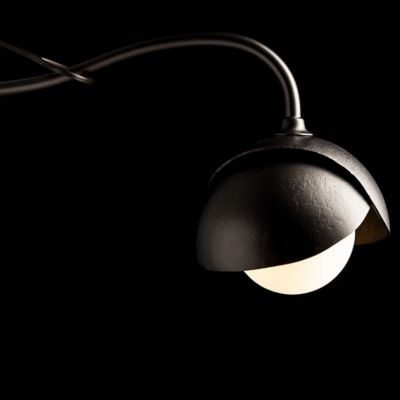 Brooklyn 1-Light Double Shade Long-Arm Wall Sconce