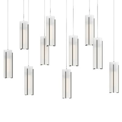 Exos 10-Light Rectangular Pendant
