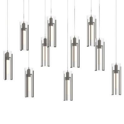 Exos 10-Light Rectangular Pendant