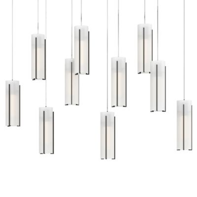 Exos 10-Light Rectangular Pendant