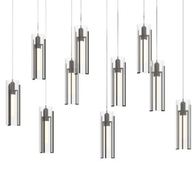 Exos 10-Light Rectangular Pendant