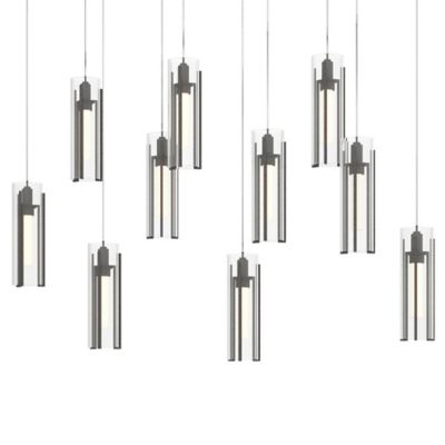 Exos 10-Light Rectangular Pendant