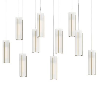 Exos 10-Light Rectangular Pendant