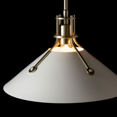 Henry Medium Steel Shade Pendant