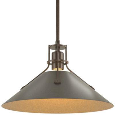 Henry Medium Steel Shade Pendant