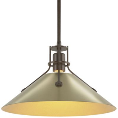 Henry Medium Steel Shade Pendant