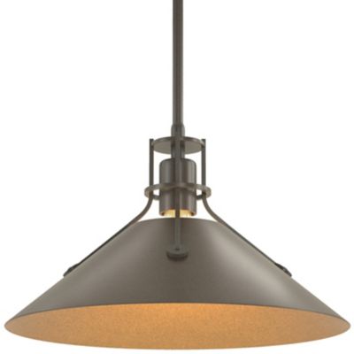 Henry Medium Steel Shade Pendant