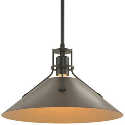 Henry Medium Steel Shade Pendant
