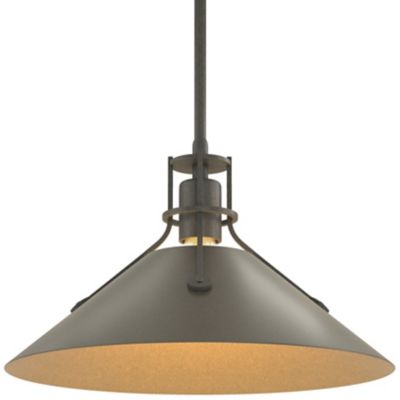 Henry Medium Steel Shade Pendant