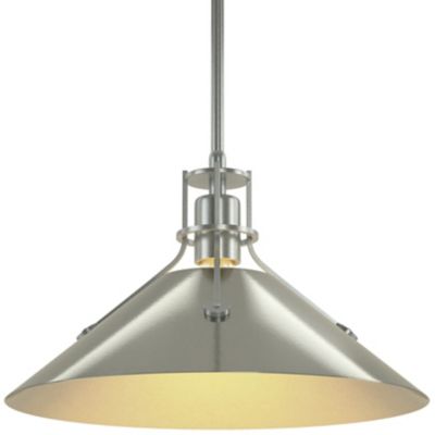 Henry Medium Steel Shade Pendant