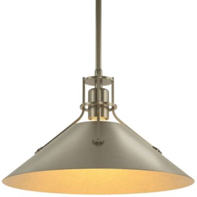 Henry Medium Steel Shade Pendant
