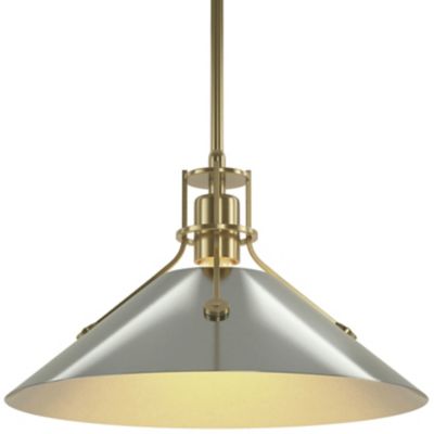 Henry Medium Steel Shade Pendant