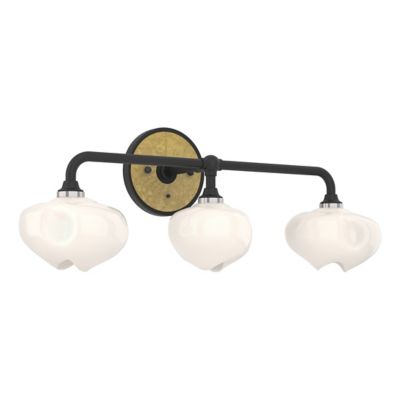 Ume 3-Light Curved Arm Vanity Light