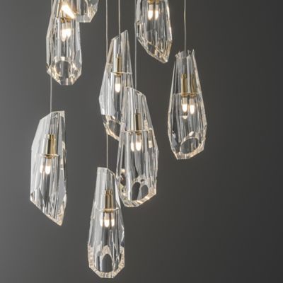 Luma Crystal Round Pendant