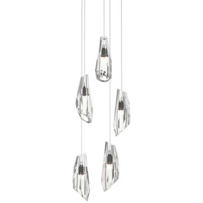 Luma Crystal Round Pendant