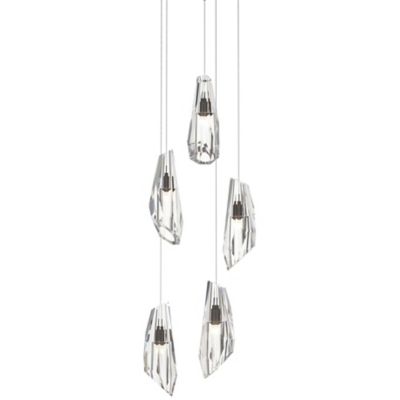 Luma Crystal Round Pendant