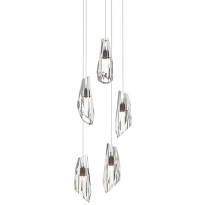 Luma Crystal Round Pendant