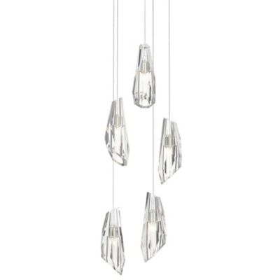 Luma Crystal Round Pendant