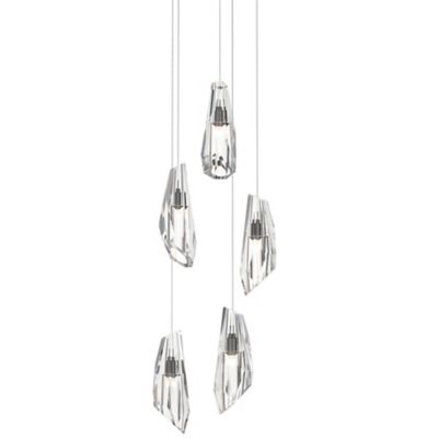 Luma Crystal Round Pendant