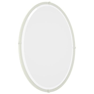 Beveled Oval Wall Mirror