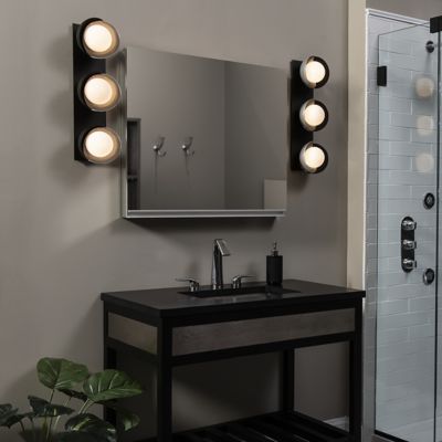 Brooklyn Straight Double Shade Vanity Light