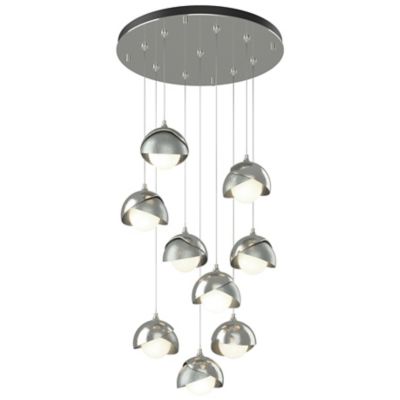 Brooklyn 9-Light Double Shade Round Multi-Light Pendant